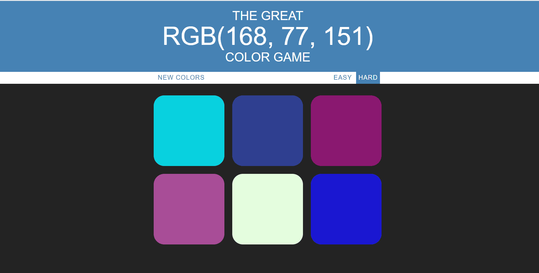 RGB Game