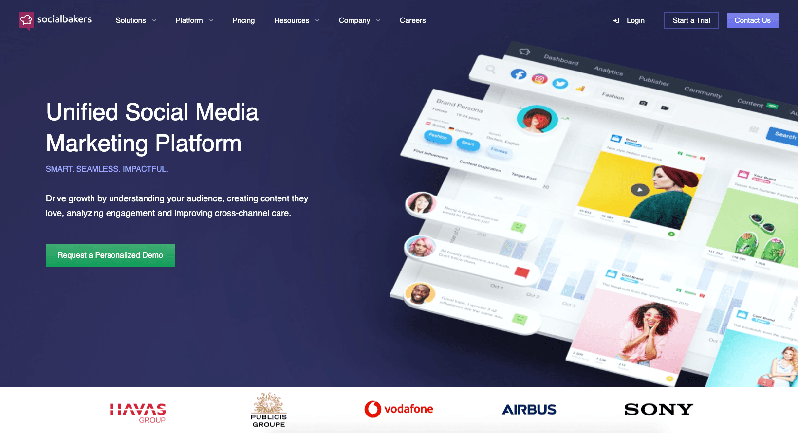 Socialbakers Website